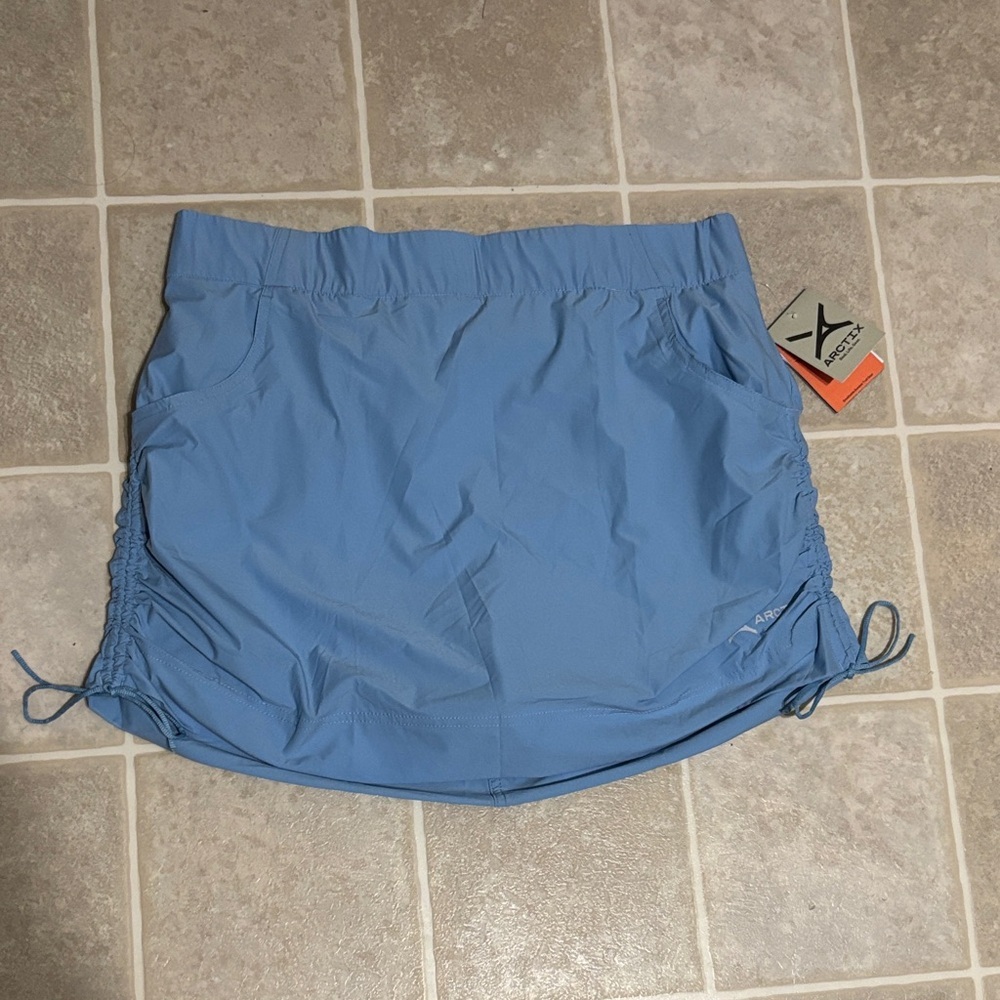 Arctix Sky Blue Skort with Side Drawstrings